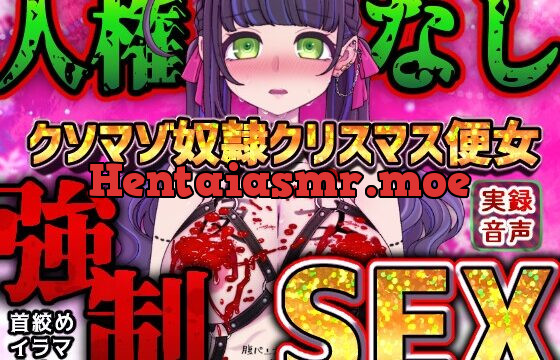 [RJ01008550] 人権なしクソマゾ奴隷クリスマス便女強制SEX【プレゼントは私】