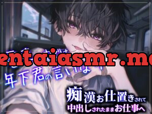 【痴○プレイ】電車の中では年下君の言いなり～痴○お仕置きされて中出しされたままお仕事へ～