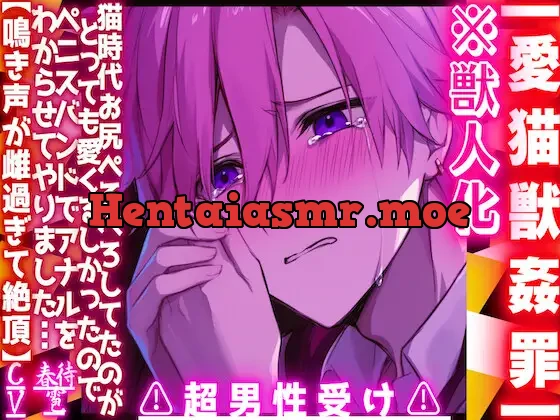 [RJ01410625] - |ꨄ|愛猫獣○罪|ꨄ|※獣人化⚠︎超男性受け⚠︎猫時代お尻ぺろぺろしてたのが愛くるしかったのでペニスバンドでアナルをわからせてやりました【鳴き声が雌過ぎて絶頂】