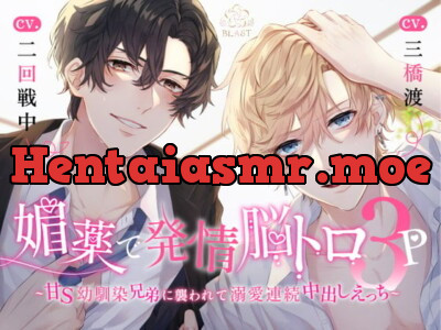 [RJ01008836] - 【簡体中文版】媚薬で発情脳トロ3P~甘S幼馴染兄弟に襲われて溺愛連続中出しえっち~