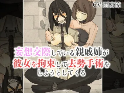 [RJ328647] - [RJ328647] 妄想交際している親戚姉が彼女を拘束して去勢手術をしようとしてくる