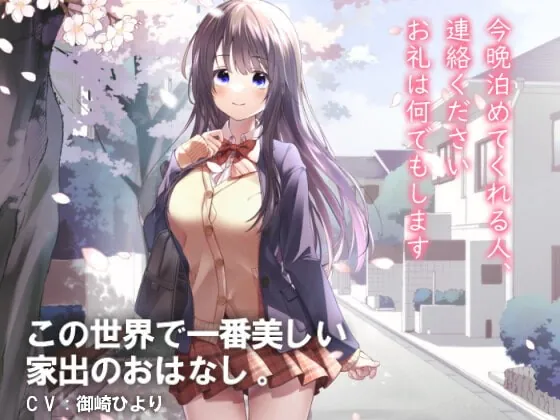 [RJ383290] - [RJ383290] 今晩泊めてくれる人、連絡ください。お礼は何でもします～この世界で一番美しい家出のおはなし