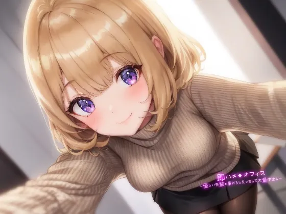 [RJ01146580] - 即ハメ◆オフィス～優しい先輩と筆おろしえっちして大量中出し～