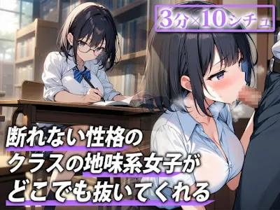 [RJ01243608] - 断れない性格の同級生に頼んだらいろんなところでフェラで抜いてくれた