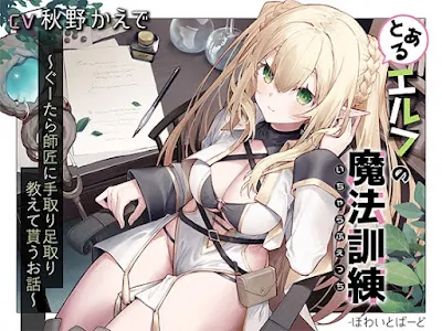 [RJ01217165] - とあるエルフの魔法訓練(いちゃらぶえっち)～ぐーたら師匠に手取り足取り教えて貰うお話～
