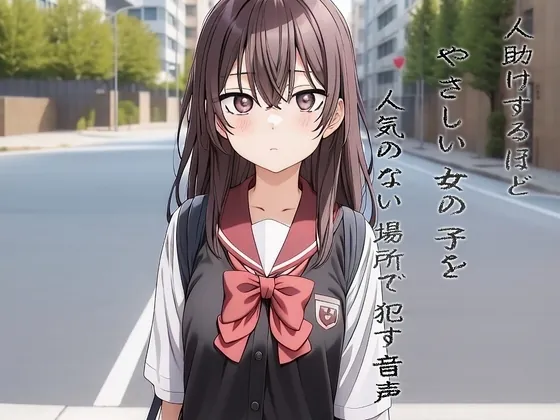 [RJ01054842] - 人助けするほどやさしい女の子を人気のない場所で○す音声