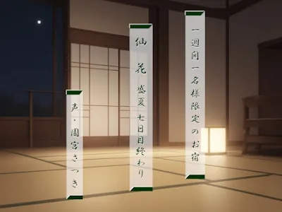 [RJ01328936] - 一週間一名様限定のお宿 仙花 盛夏 七日目終わり