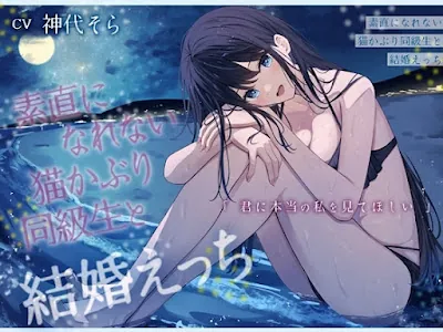 [RJ01372754] - 素直になれない猫かぶり同級生と結婚えっち-君に本当の私を見てほしい