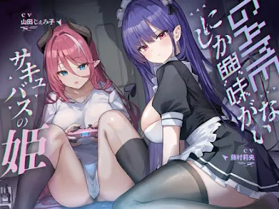 [RJ01405450] - ゲームにしか興味がないサキュバスの姫