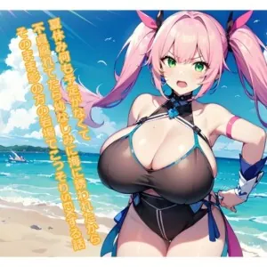 [RJ01252172] - 夏休み何も予定がなくて不貞腐れてたら幼馴染に海に誘われたからそのまま影の方の岩場でこっそりSEXする話
