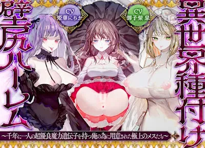 [RJ01551580] - 異世界種付け壁尻ハーレム～千年に一人の優良魔力遺伝子を持つ俺の為に用意された極上の女たち～