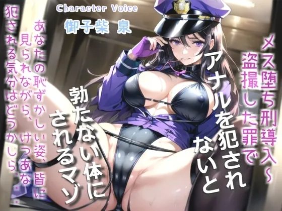 [RJ01290166] - メス堕ち刑導入~犯罪を犯した者は、好色ふたなり婦警官により大衆の前で恥ずかしい恰好を無理●りさせられ、アナルがガバガバになるまで犯される