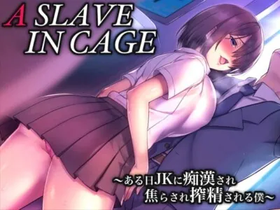 [RJ245850] - A SLAVE IN CAGE ～ある日JKに痴漢され焦らされ搾精される僕～